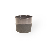 Macetero Glazed Negro