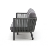 Sofá Sofia 3 Cuerpos Gris