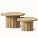 Set Mesas de Centro Nest Natural