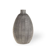 Jarrón Terranova M Gris Oscuro