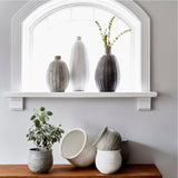 Jarrón Terranova L Blanco